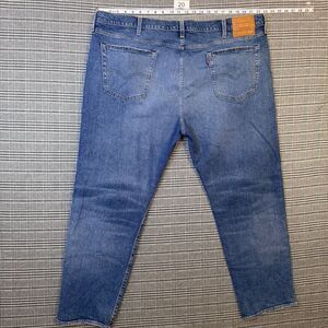 Levi's Jeans Men's Blue Denim 46x32 Cotton Lyocell Stretch